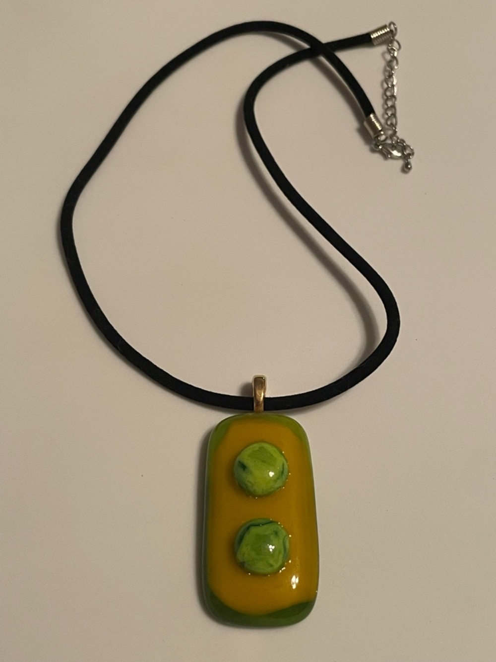 Hand Blown Art Glass Pendant